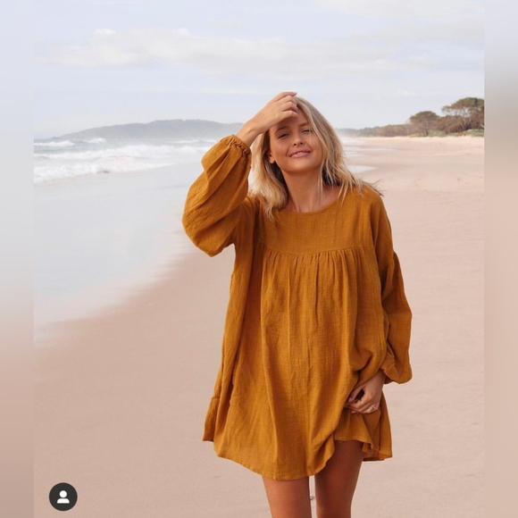 Opia | Dara Smock Mini Dress - Picture 1 of 8